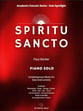 Spiritu Sancto piano sheet music cover